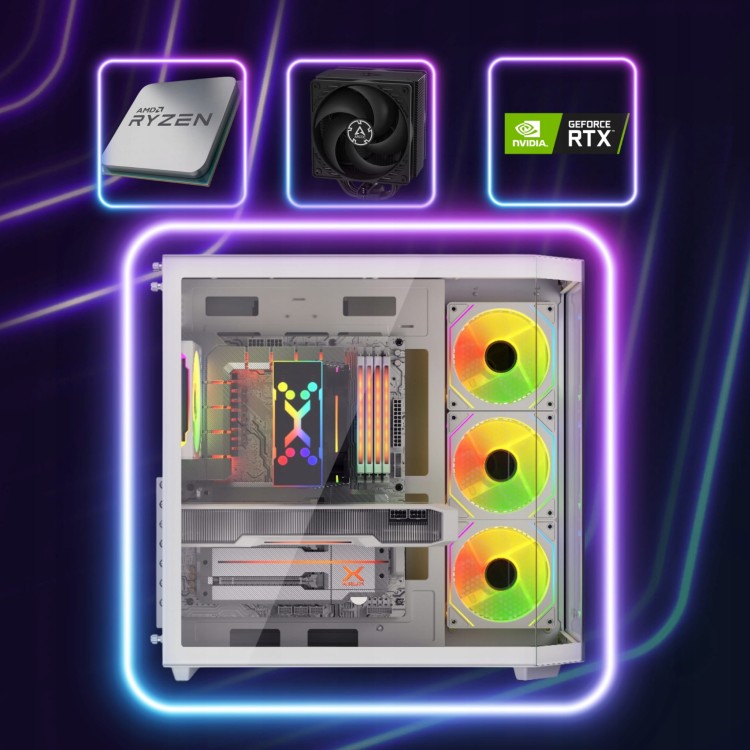 Komputer gamingowy RYZEN 9 RTX 5060 Ti (16 GB) 32 GB DDR4 2 TB M.2 - zdjęcie produktu 14