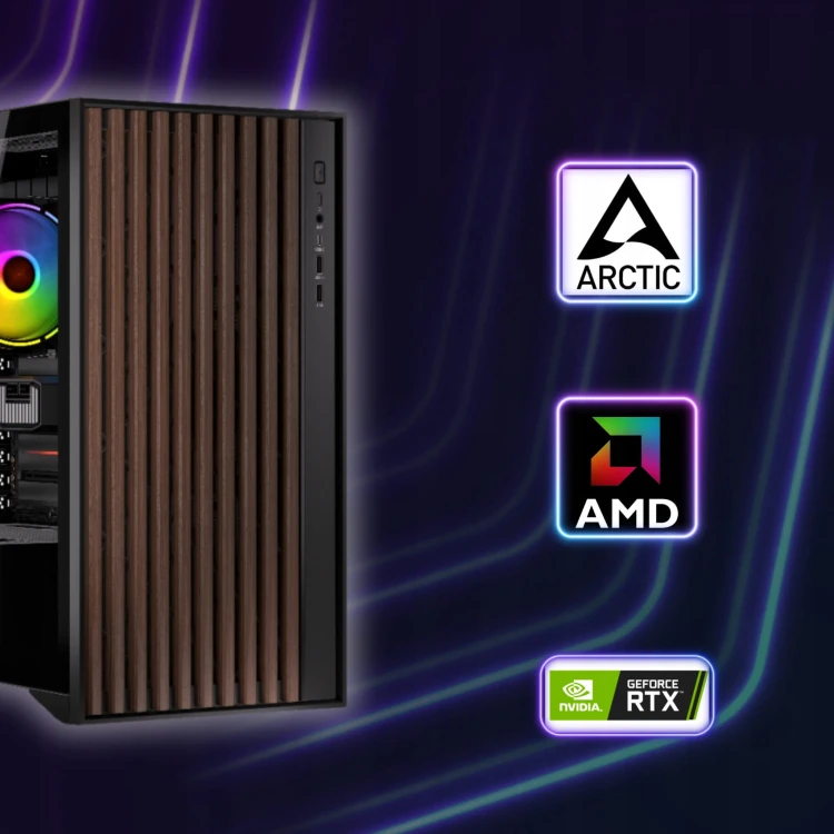 Komputer gamingowy RYZEN 9 RTX 5060 Ti (16 GB) 32 GB DDR4 2 TB M.2 - zdjęcie produktu 10