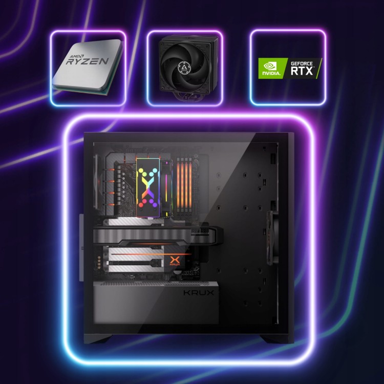 Komputer gamingowy RYZEN 9 RTX 5060 Ti (16 GB) 32 GB DDR4 2 TB M.2 - zdjęcie produktu 13