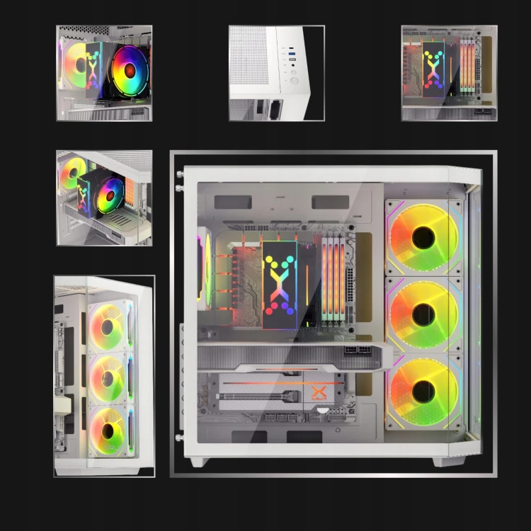 Komputer gamingowy RYZEN 7 7800X3D RTX 5070 Ti 32 GB DDR5 2 TB M.2 - zdjęcie produktu 10