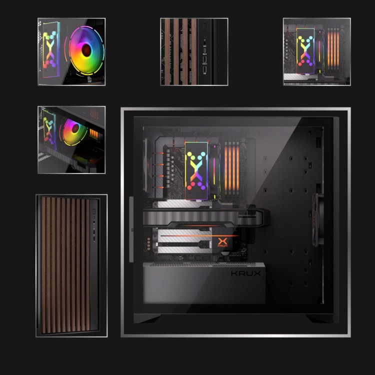 Komputer gamingowy RYZEN 7 7800X3D RTX 5070 Ti 32 GB DDR5 2 TB M.2 - zdjęcie produktu 12