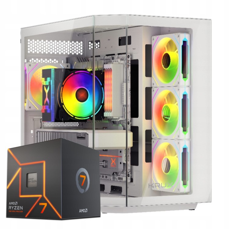 Komputer RYZEN 7 RTX 5070 32 GB 1 TB M.2 Gamingowy - widok główny