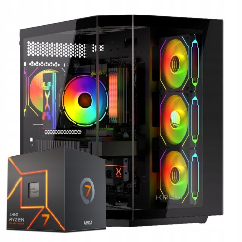 Komputer RYZEN 7 RTX 5070 32 GB 1 TB M.2 Gamingowy - widok główny