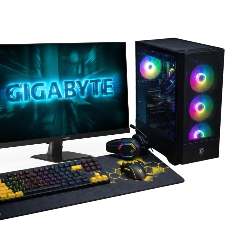 Komputer I7 12700 RTX 5060 32 GB 2 TB M.2 + Monitor Zestaw 4w1 - widok główny