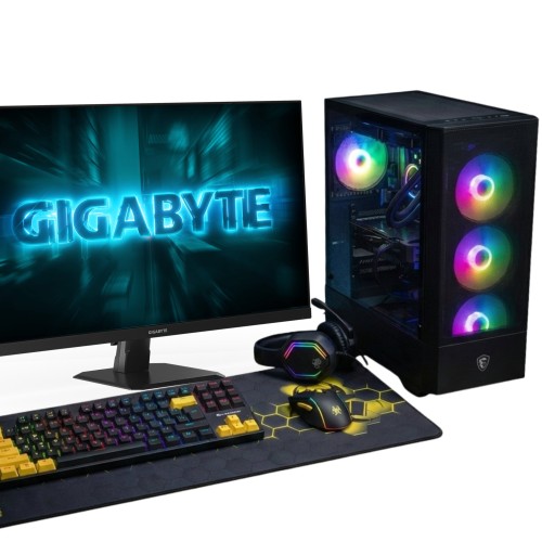 Komputer RYZEN 5 7500 RTX 5060 32 GB DDR5 1 TB M.2 + Monitor Zestaw Gamingowy 4w1 - widok główny