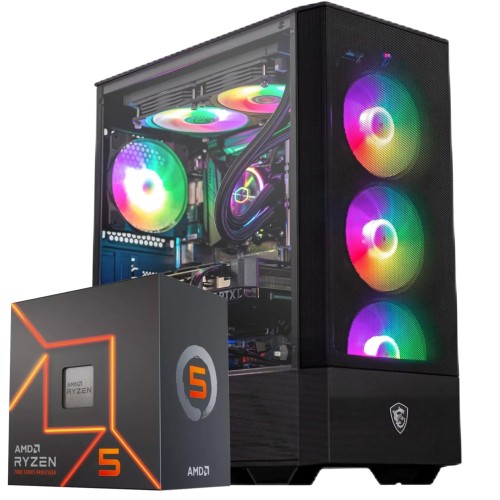 Pelikan PRO RYZEN 5 7500 RTX 5070 32DDR5 1 TB Simracing Komputer Gamingowy - widok główny