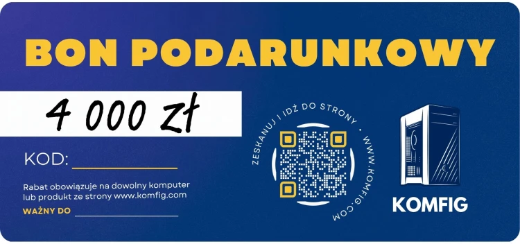 Bon podarunkowy 4000zł - widok główny