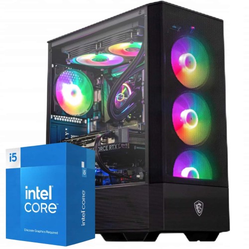 Komputer I5 14400 RX 9060 XT 32GB DDR5 1TB M2 Gamingowy