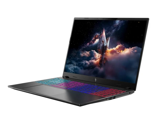 ACER Nitro V16 widok z boku pod kątem