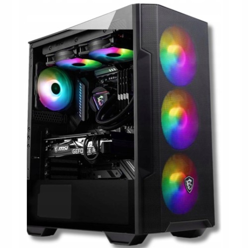 Komputer gamingowy I5 12400 RTX 4060 16 GB DDR4 500 GB M.2 - widok główny