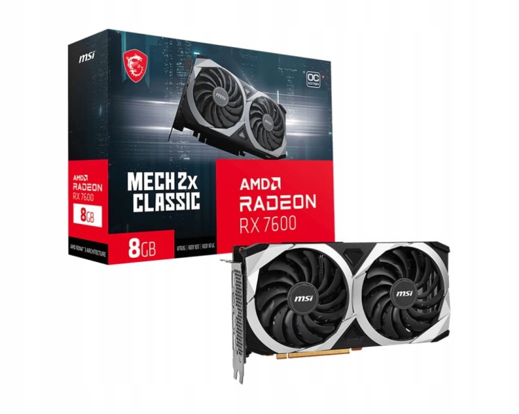 Komputer I5 14400 RX 7600 32 GB DDR5 1 TB M.2 Gamingowy - zdjęcie produktu 3