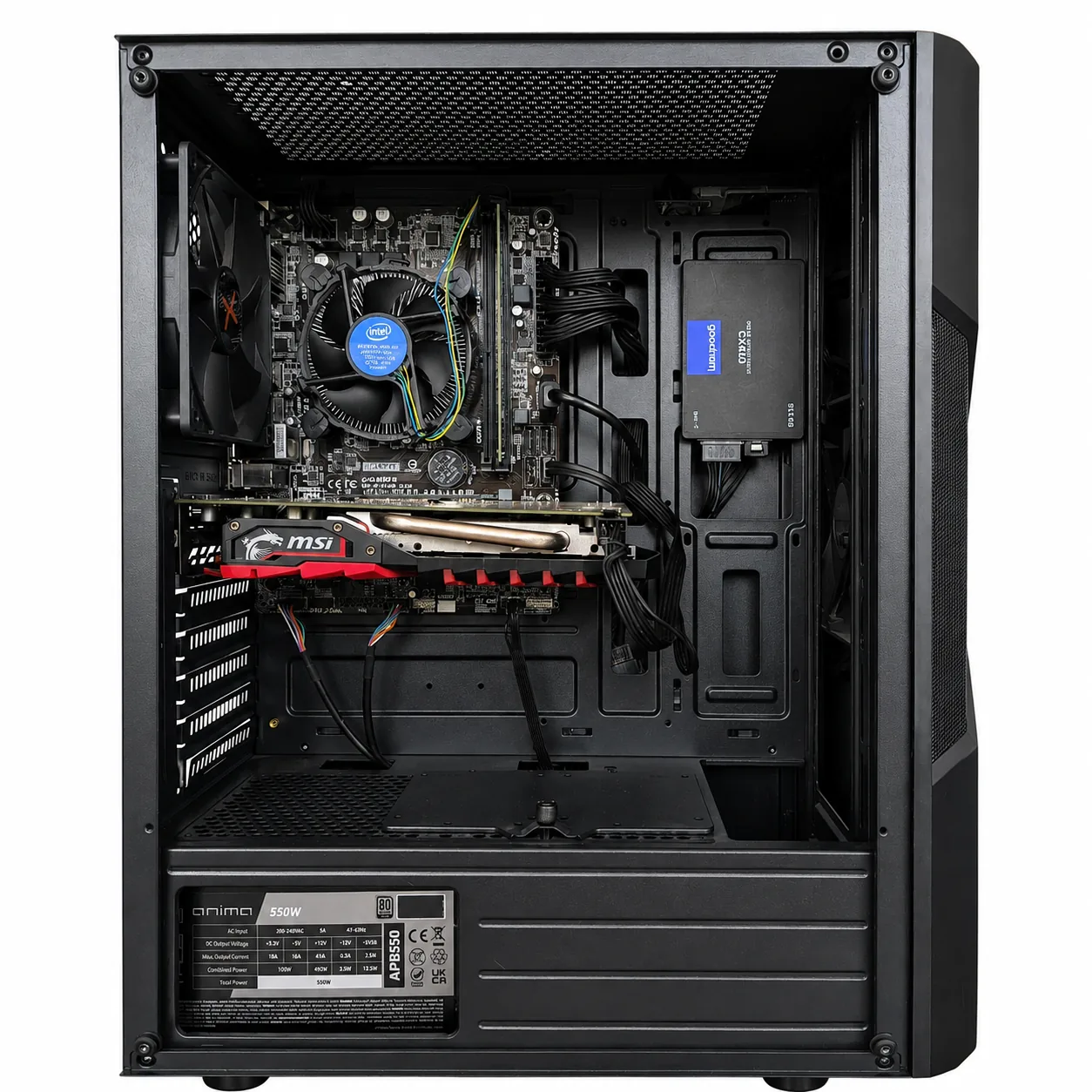 Komputer Gamingowy Intel Core i5-6500 GTX 1050 Ti 16GB RAM 512GB SSD Windows 11 PRO
