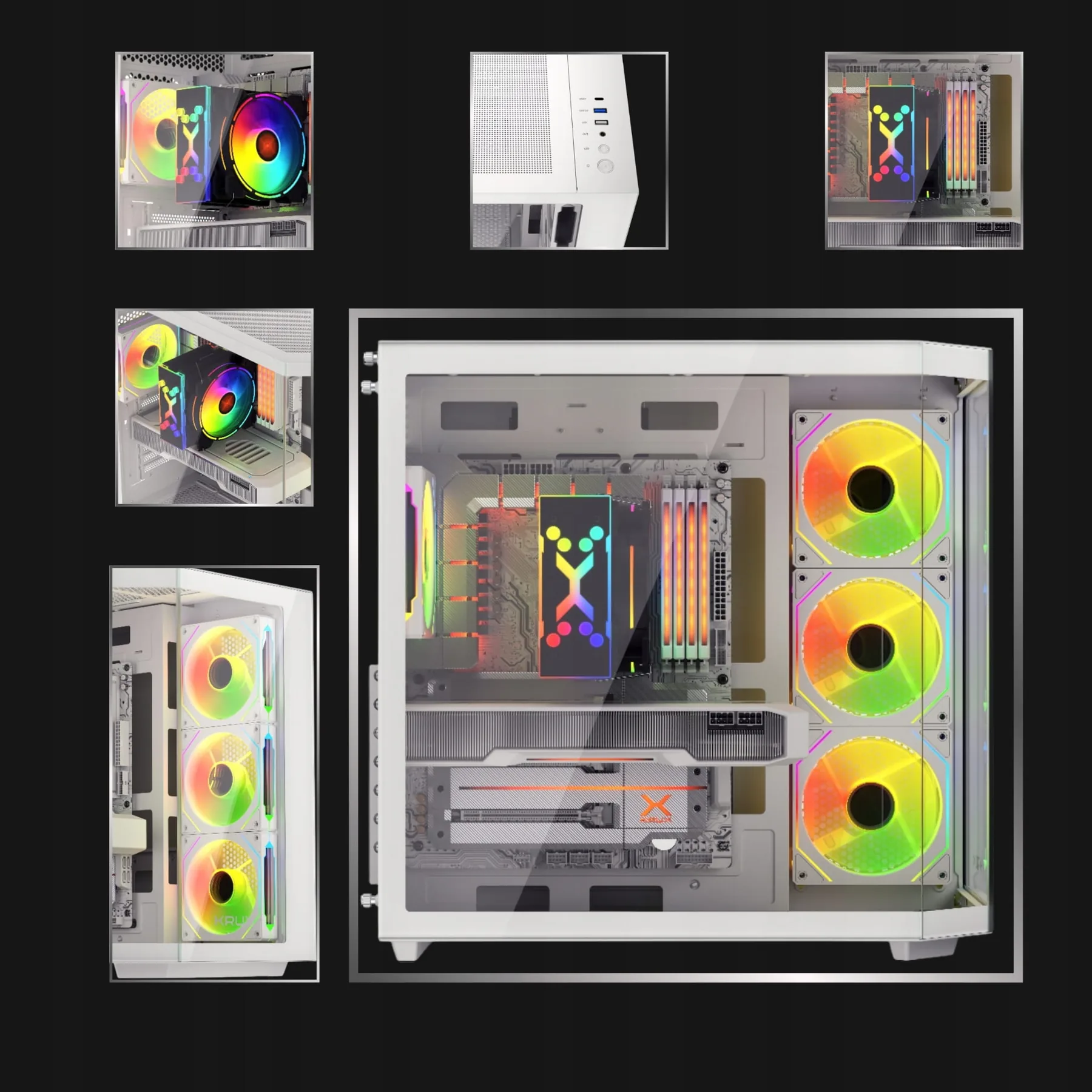 Komputer Gamingowy Ryzen 7 7800X3D RTX 5070Ti 32GB DDR5 2TB M2 Windows 11