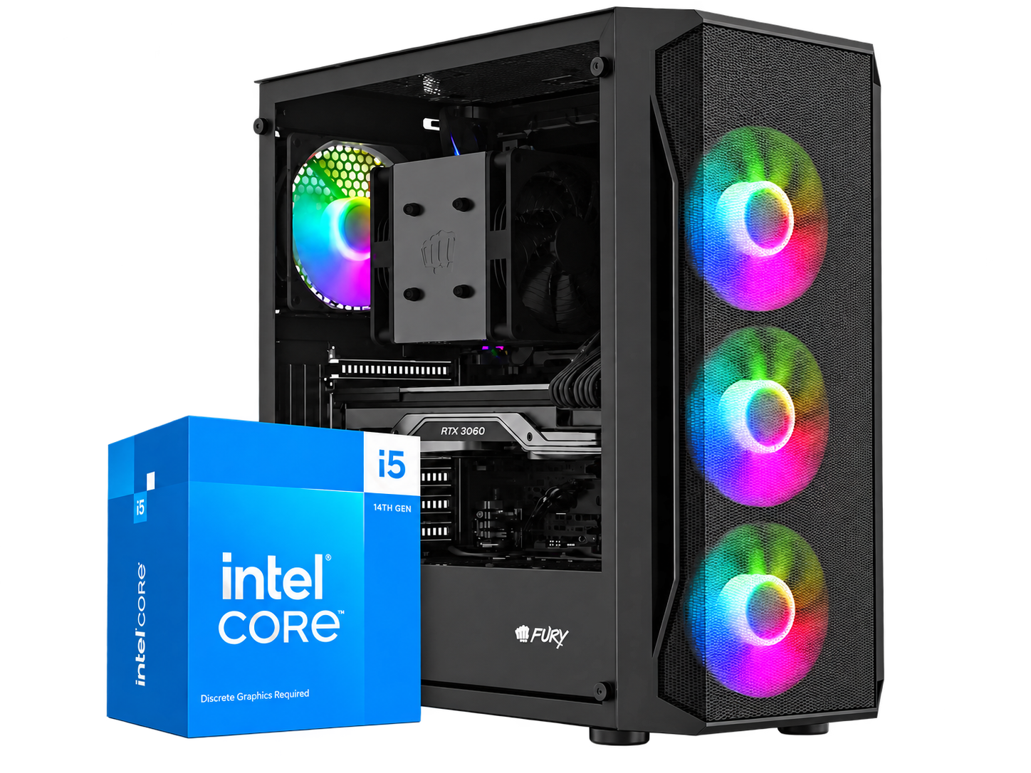 Komputer Stacjonarny I5 12400 16GB 500GB M2 do Biura